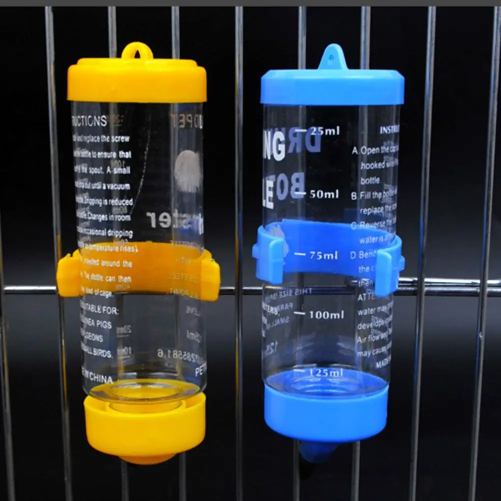 Hamster Drinker Hanging Water Bottle Small Pet Water Dispenser Non-drip Guinea Pig Squirrel Rabbit Squirrel Rabbit Water Feeder