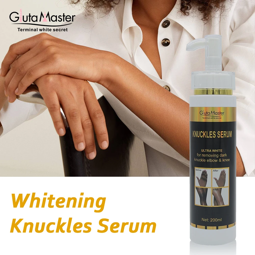 Gluta Master Whitening Knuckles Serum For Black Joints Knees Elbows Hydrating Brightening Whitening Anti-Wrinkle Skincare Serum