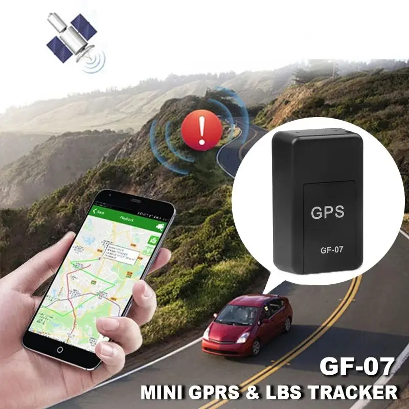 جهاز تحديد المواقع GPS عن بعد صغير قوي مغناطيسي للسيارة مضاد للسرقة ومنع الخسارة جهاز تعقب السيارة Gf 07 #3