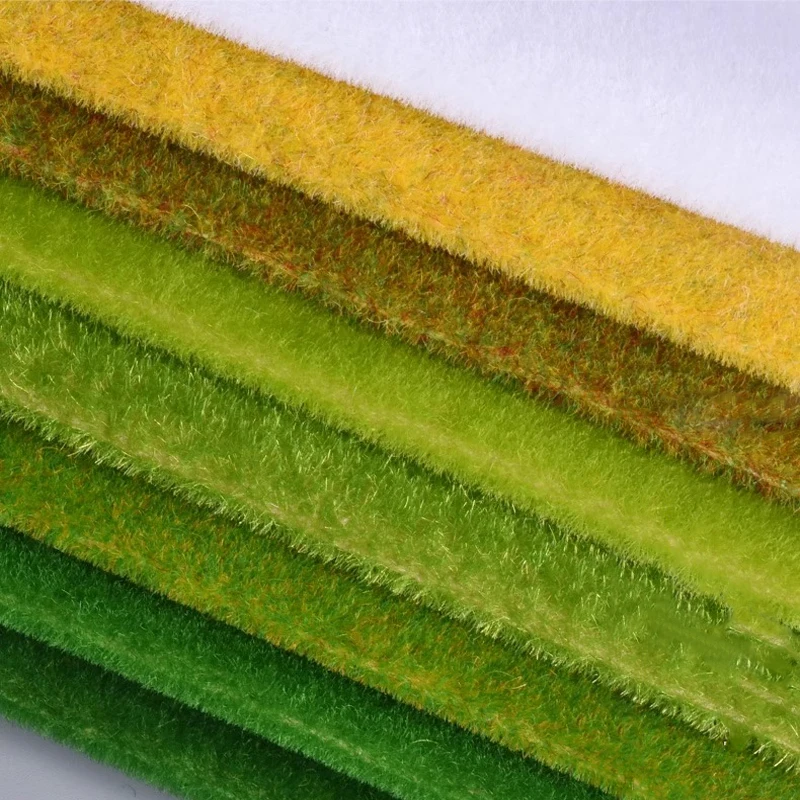 Künstliche Moosmatte, Mini-Grasplatte für Terrarium, Bonsai, Feengarten-Dekoration, DIY-Landschaft, Landschaft, Modell, Bastelprojekte