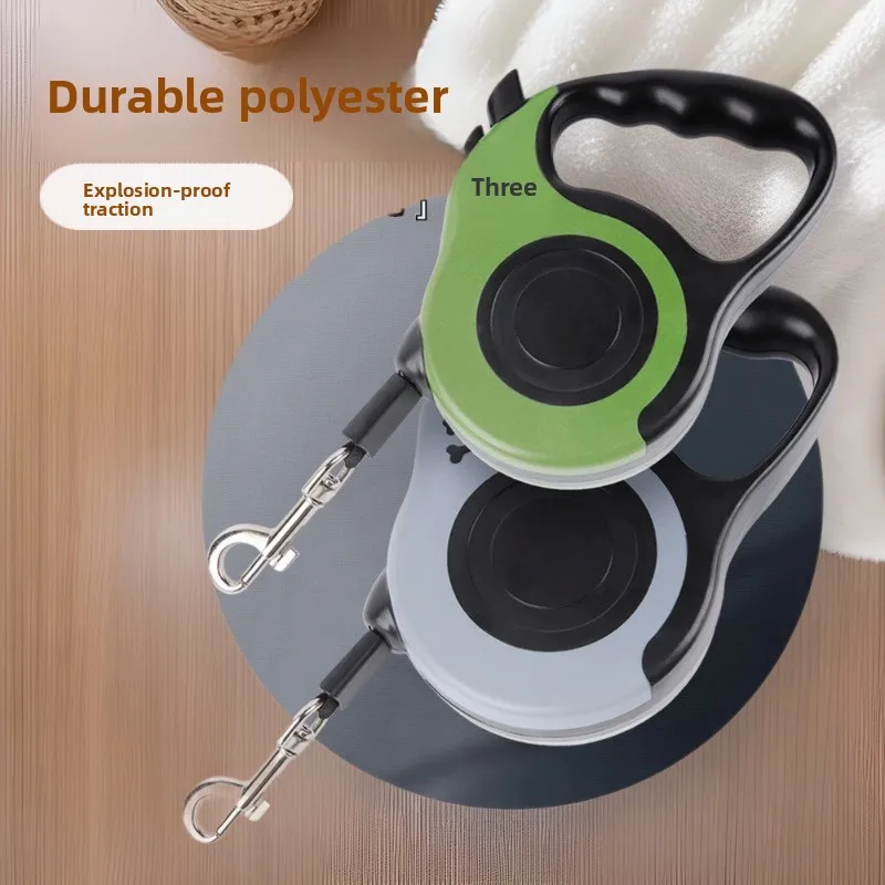 Bone automatic retractable dog traction rope cat out traction belt walking dog rope chain pet supplies wholesale
