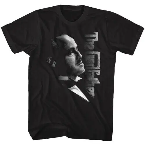 The Godfather Profilin T-Shirt - Black High Quality 100%Cotton Short Sleeve