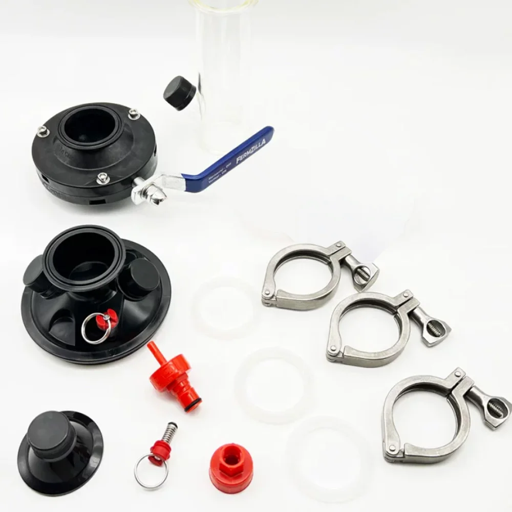 Kit de Actualización KegLand 2 Pulgadas TC Hop Bong FermZilla para Fermentación Casera (con 1 pieza KL10788)
