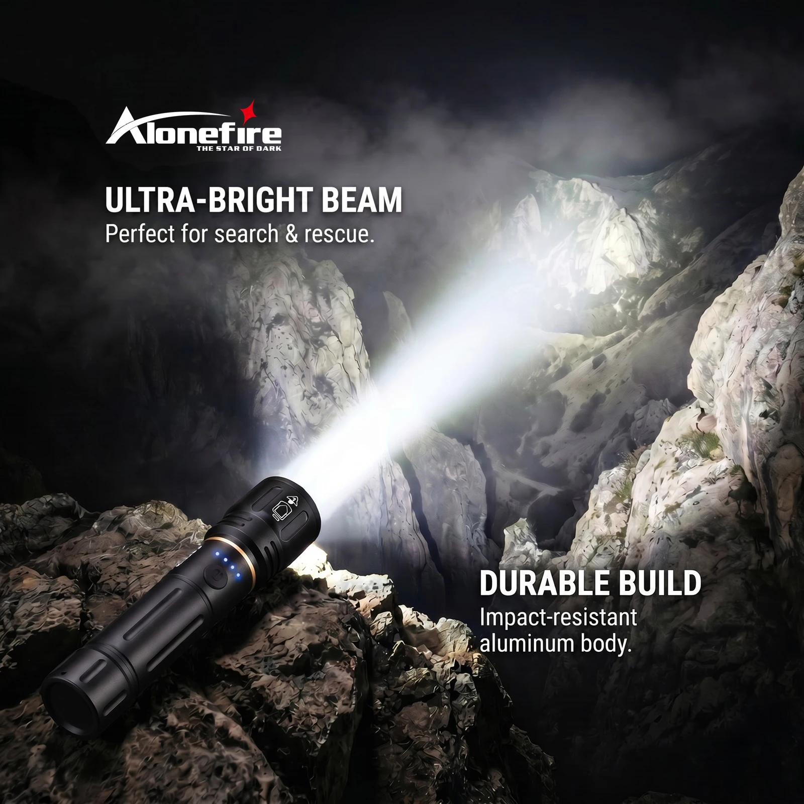 

X108 White LED Strong Light Flashlight Portable Rechargeable 5Moeds Tactical Torch Portable Lamp Outdoor Camping Lantern