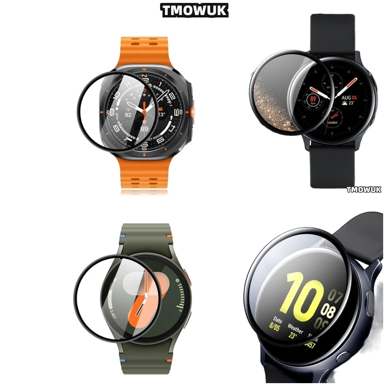 

For Samsung Galaxy Watch 4 5 6 7 Ultra FE PRO 3D Curved Soft Film Full Screen Cover