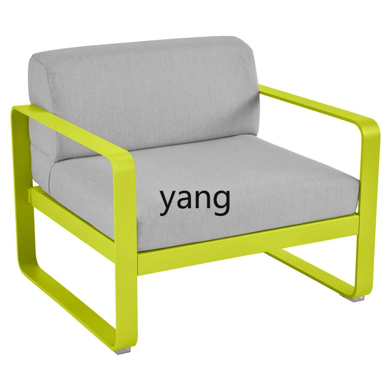 

LH outdoor aluminum alloy sofa coffee table combination leisure seat