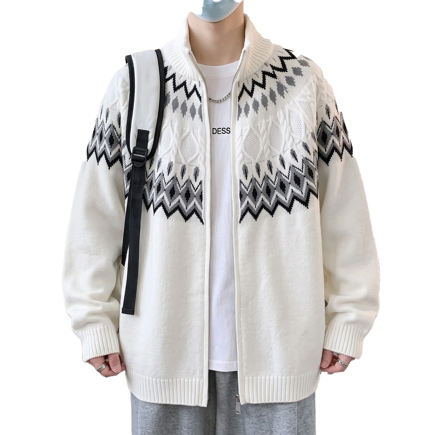 Urban Ethnic Fashion - Kardigan Pria yang Trendi, Model Baru