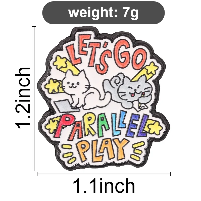 23 Styles Pink Series Emaille-Anstecknadeln: Introvertierte Katze, Schwein, Hund, Palette, Broschen, Abzeichen, literarischer, sarkastischer Spruch, Schmuck, Geschenk für Freunde – Detail 7