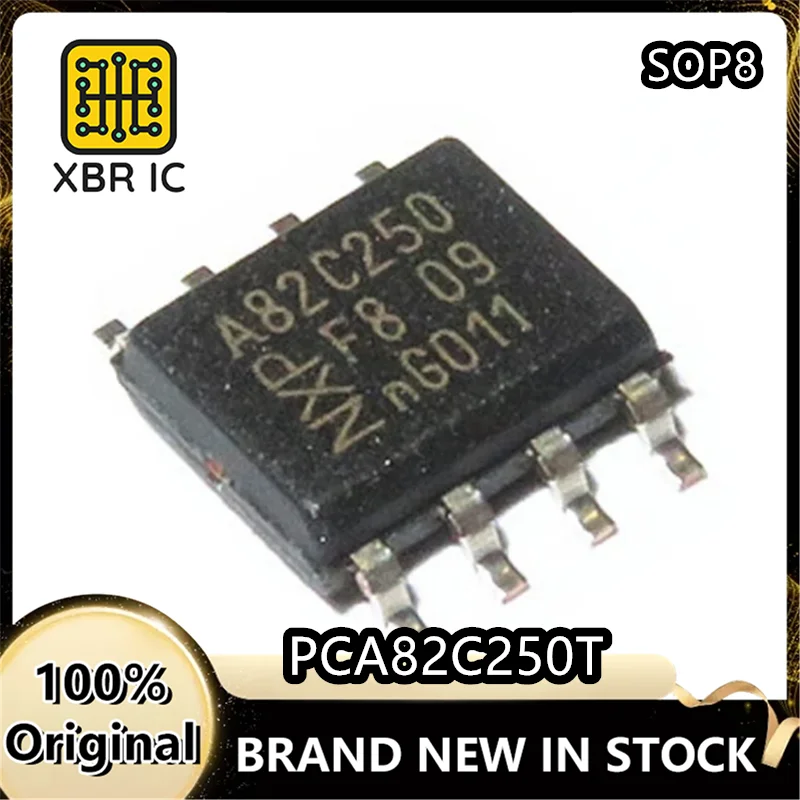 

(20/50 pieces) PCA82C250T Silkscreen A82C250 SMD SOP8 CAN interface integrated New original authentic Spot fast delivery