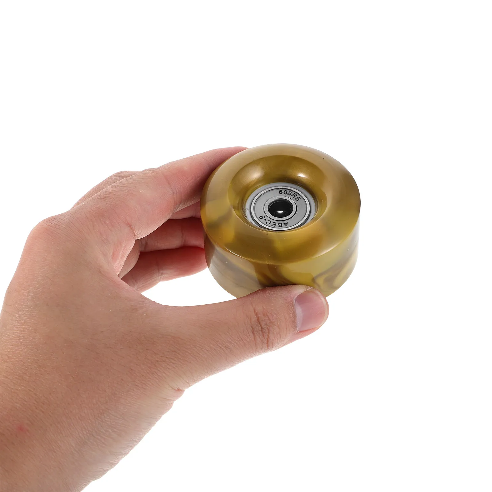 

4Pcs Vibrant Mixed Dual-Color Roller Skating Wheels 82A Nonluminous High-Elastic Quad Skate Wheels for Indoor Outdoor Training