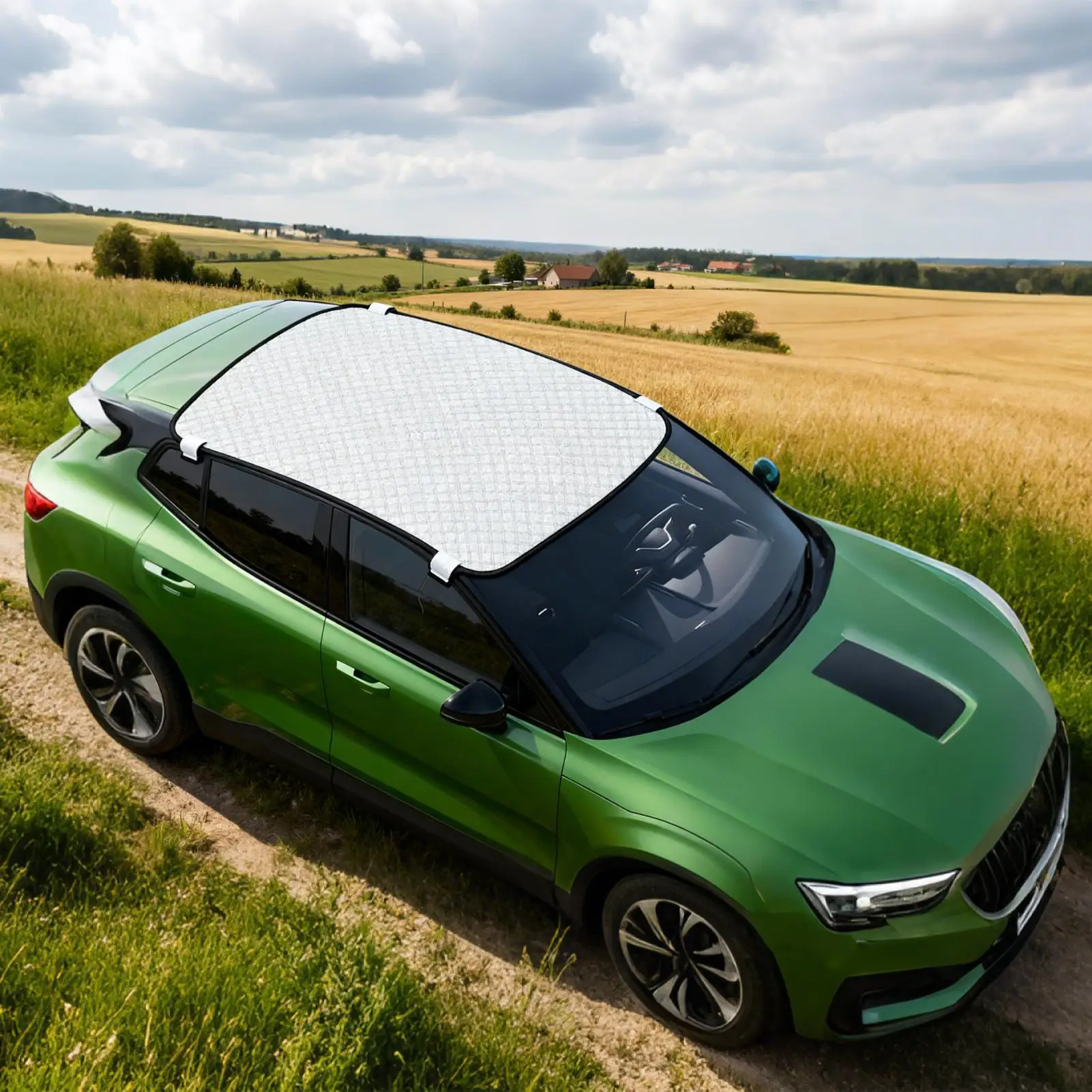 غطاء فتحة سقف للسيارة الثلجية لوازم حماية الثلوج الجليدية غطاء فتحة سقف واقية لسيارات السيدان سيارات الدفع الرباعي النوم التخييم الطريق #2