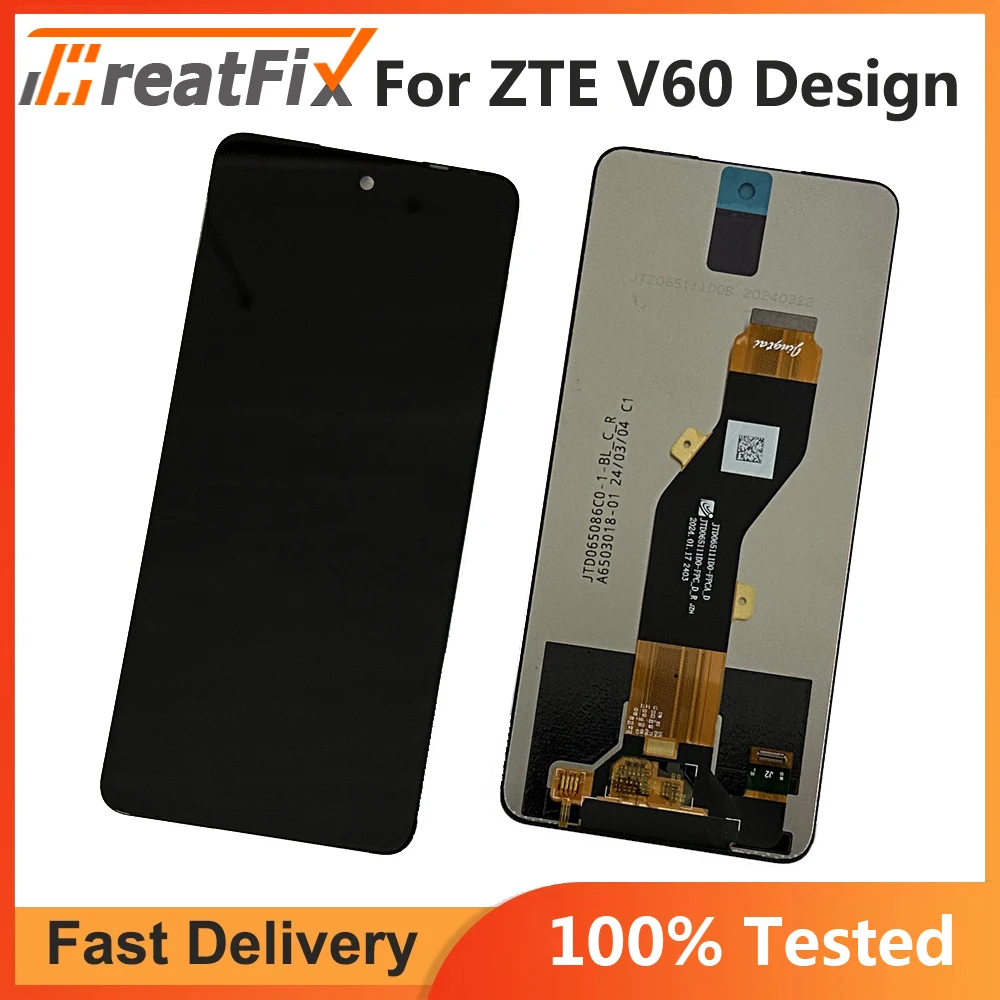 

100% Test For ZTE Blade V60 Design LCD Display Touch Screen Digitizer Assembly For zte v60design LCD Repair Parts Replacement