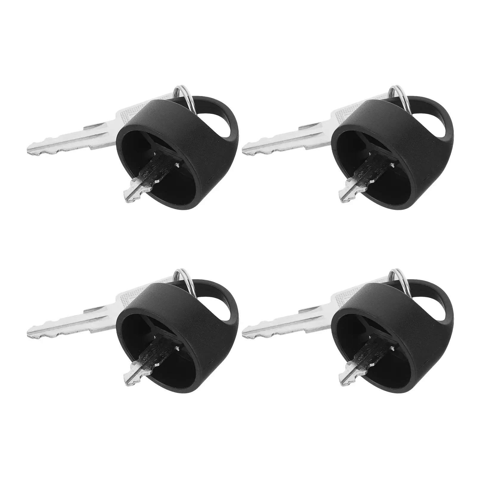 

4Sets Scooter Keys Replacement for Mobility Scooter Elderly Users Compact Mini Key Ignition Easy Pull Stylish Hat Shape