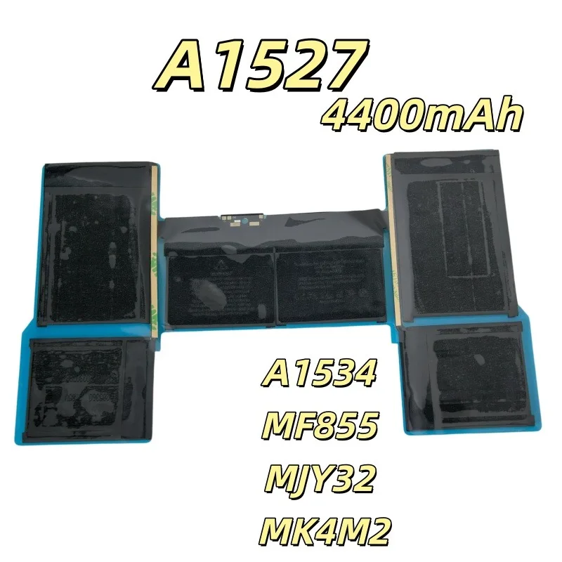 Replacement Battery A1527 7.6V 4400mAh For 12'' 2015 A1534 MF855 MJY32 MK4M2 Laptop Battery High Quality New