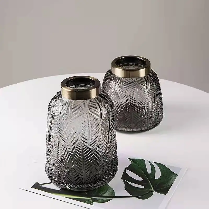

Glass transparent vase, hydroponic vase, decorative ornaments, modern simple creative handicrafts