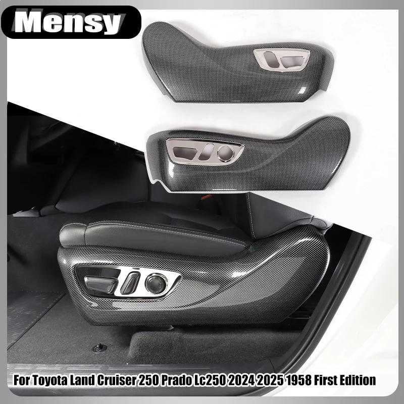 

Регулировка автомобильных сидений, декоративные наклейки на панель для Toyota Land Cruiser 250 Prado Lc250 2024 2025 1958, аксессуары первой версии