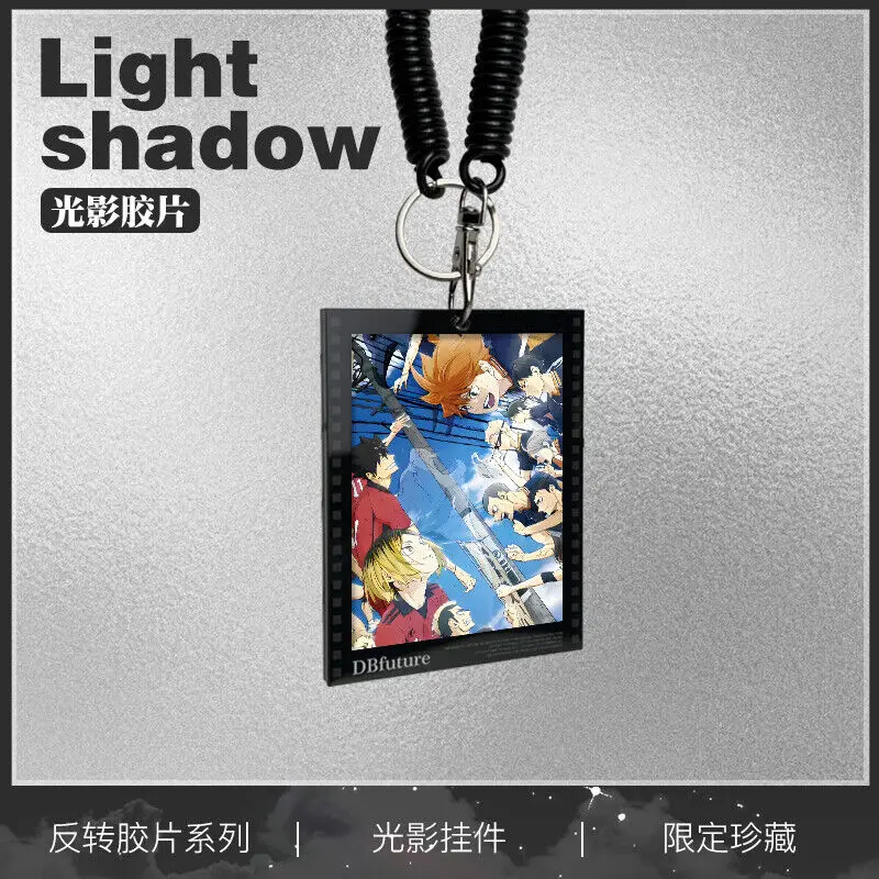 

Haikyuu!! Shoyo Hinata Tobio Kageyama Anime Bag Pendant Acrylic Film Keychain Cosplay Keyring Cartoon Gift