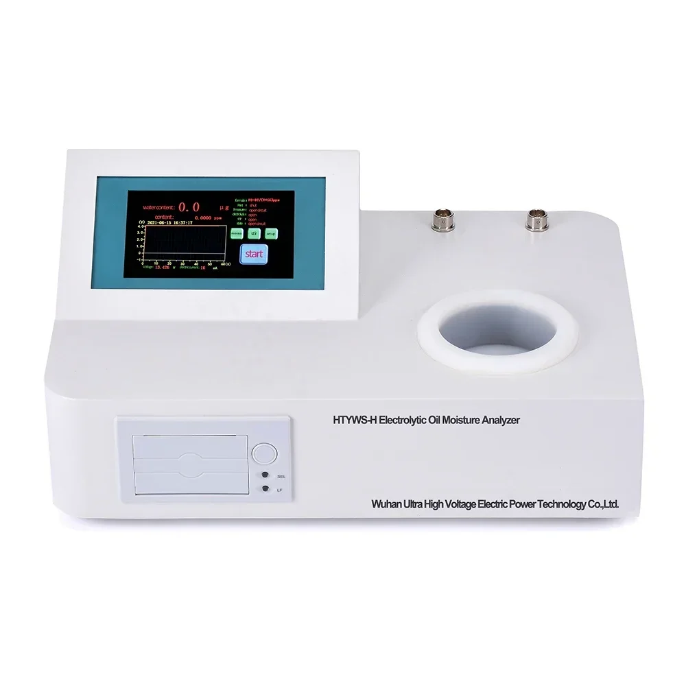 2026//HTYWS-H Automatic Coulometric Karl Fischer Titrator Moisture Meter