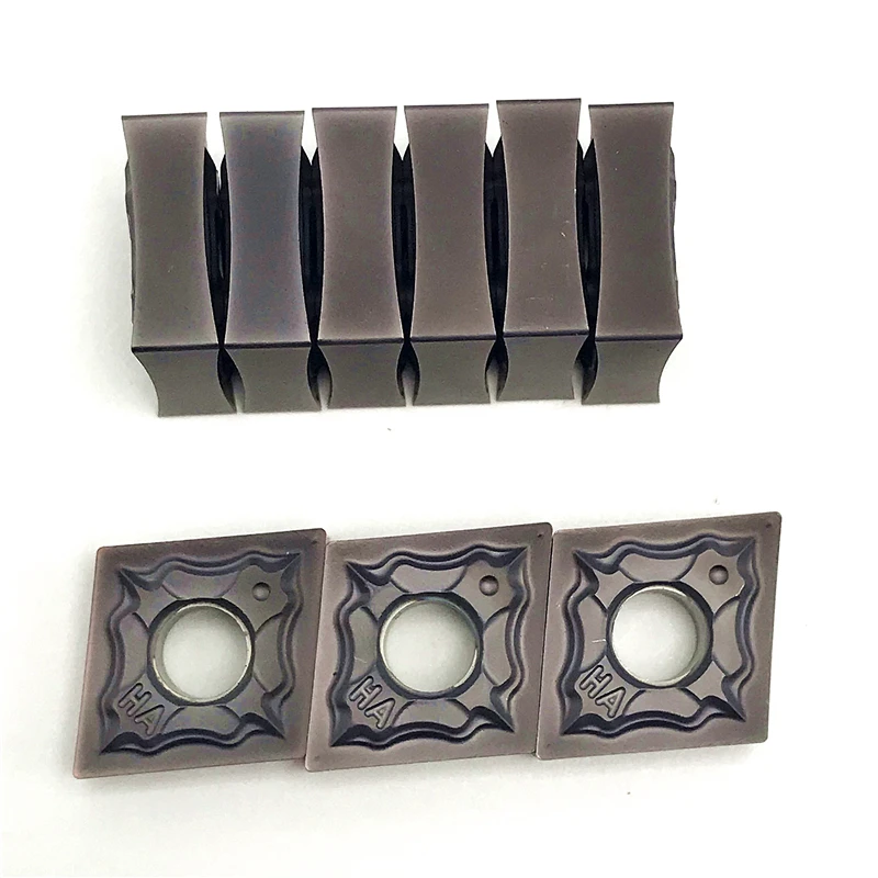 

CNMG120404 CNMG120408 HA PC9030 Твердосплавные вставки Токарный станок Высококачественный внешний токарный инструмент Токарная вставка из нержавеющей стали с ЧПУ