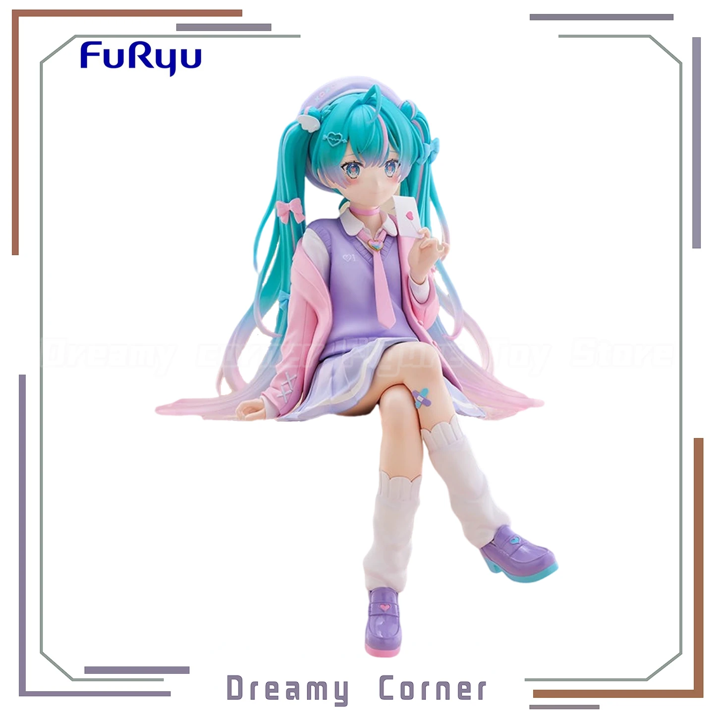 

【В наличии】FuRyu TENITOL Piapro Персонажи Хацунэ Мику Любовь Костюм Куртка Фигурка Модель Игрушки