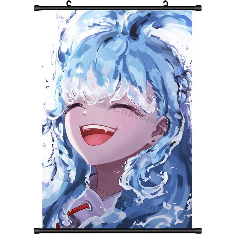 Game Anime Hololive VTube Kobo Kanaeru Cosplay HD Wall Scroll Roll Painting Poster Hanging Picture Poster Home Decor Art Gift