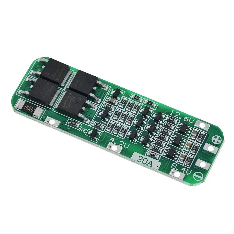 3S 20A Li-ion Lithium Battery Protection Board 18650 BMS PCM 11.1V 12.6V Charging Module for Drill Motor Start 10PCS Pack