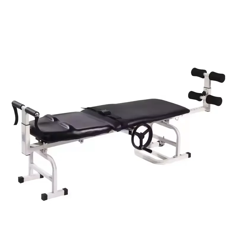 2023 Factory price Medical foldable Cervical and lumbar traction bed home Therapy Equipment