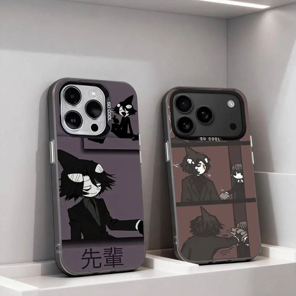 

Game O-Okegom Idate Cool For iPhone 11,12,13,14,15,16,17,Pro,Max,Plus,E,Air,Mini Phone Case IMD Matte Black