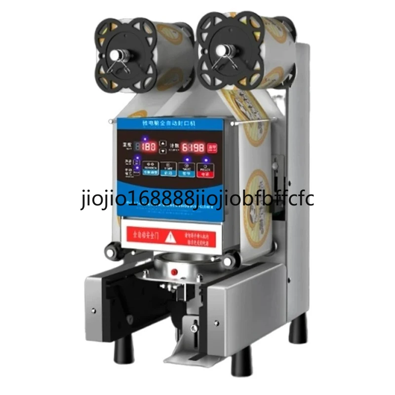 Suitable For 90/95 Electric Bubble Tea Film Sealer Full Automatic Cup Sealing Machine Plastic Sealer Paper Cup Milk Tea