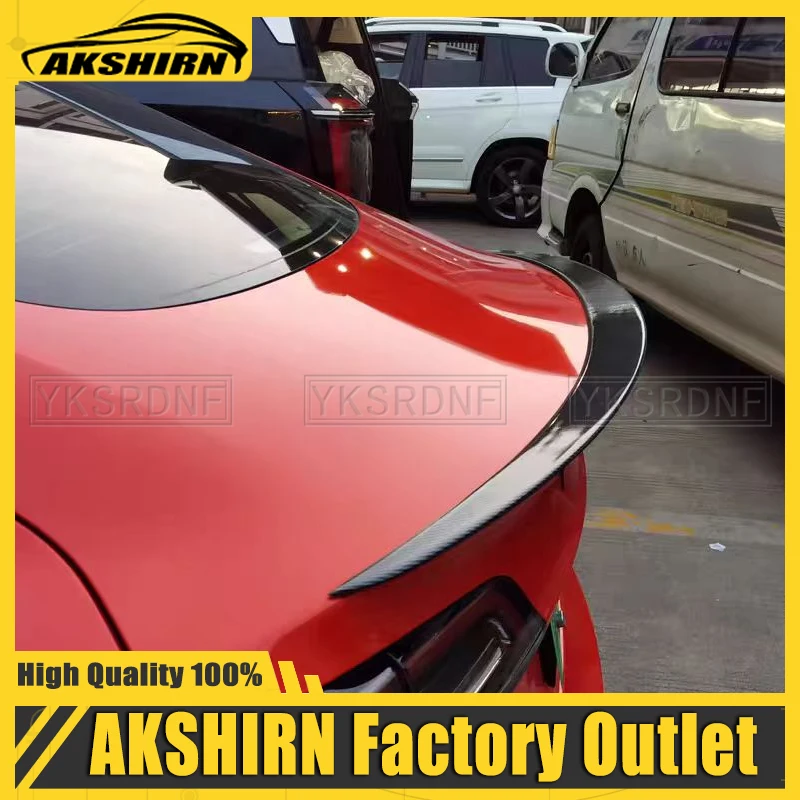 Rear Trunk Spoiler Wing Splitter For Tesla Model 3 Y 2016- 2019 2020 2021 2022 2023 Air Dam High-performance Tuning Accessories