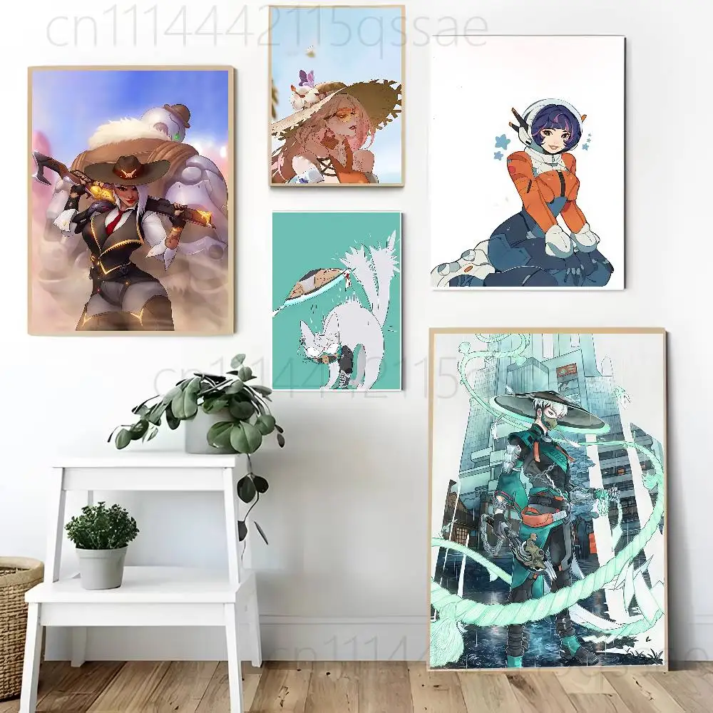 For Venture O-Overwatch Poster Wall Art Posters, Texture Paintings, Ideal Gift for Room Decoration
