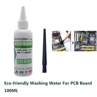 Cleaner Liquid Lead-free Soldering Flux For Phone Computer PCB BGA Motherboard Cleaning Special Cleaning Agent Water 100ml