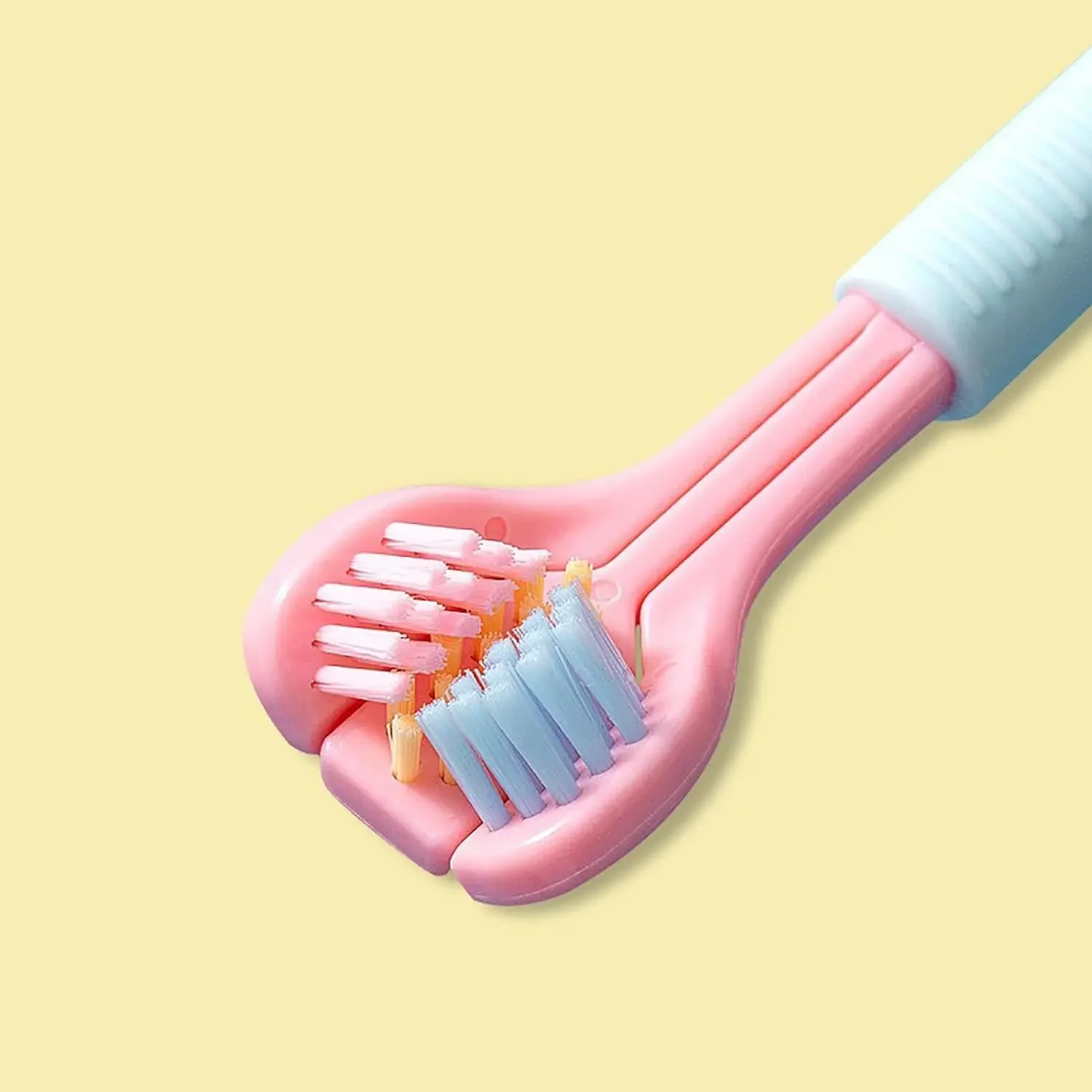 Three Sided Soft Hair Tooth Toothbrush Clean Each Tooth Great Angle Soft Bristles V Shaped Toothbrush Soft  Gentle Sensory Brush