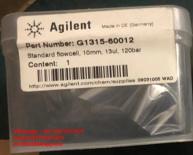 ل اجيلنت G1315-60012 القياسية Flowcell 10 مللي متر 13ul 120bar تداول بركة جديد G1315 60012