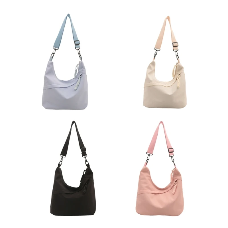 Fashionable Women's Crossbody Bag Casual Handbag Nylon Travel Shoulder Purse