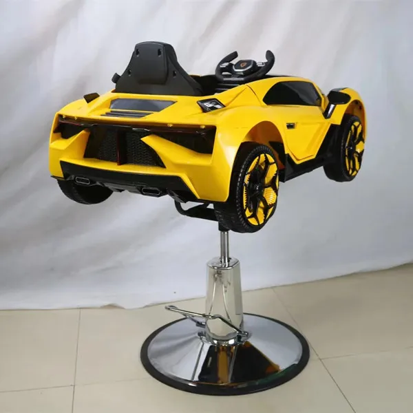 China Supplier Child Car Commercial Furniture Stylish Hair Kids Beauty Salon Barber Metal Chair