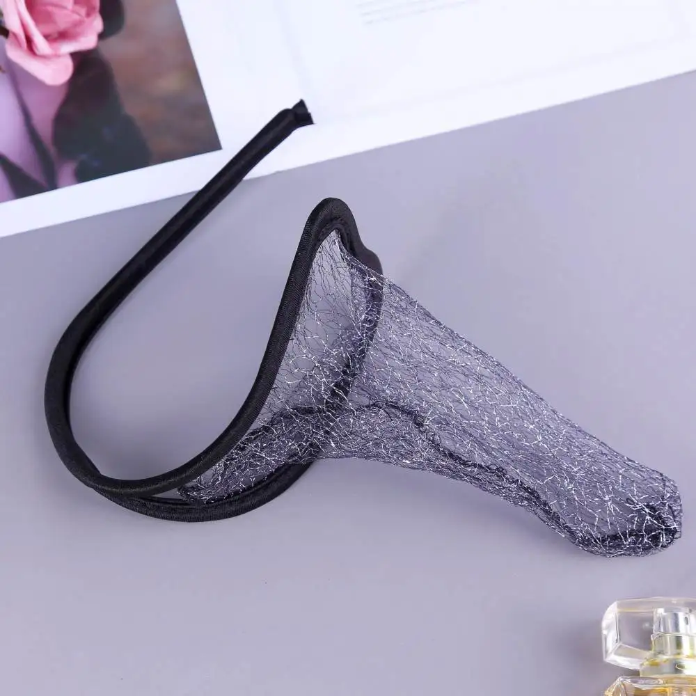 Mens Transparent Lace C String Thong Sexy Underwear Breathable G Strings Exotic Briefs Nightwear Romantic Night