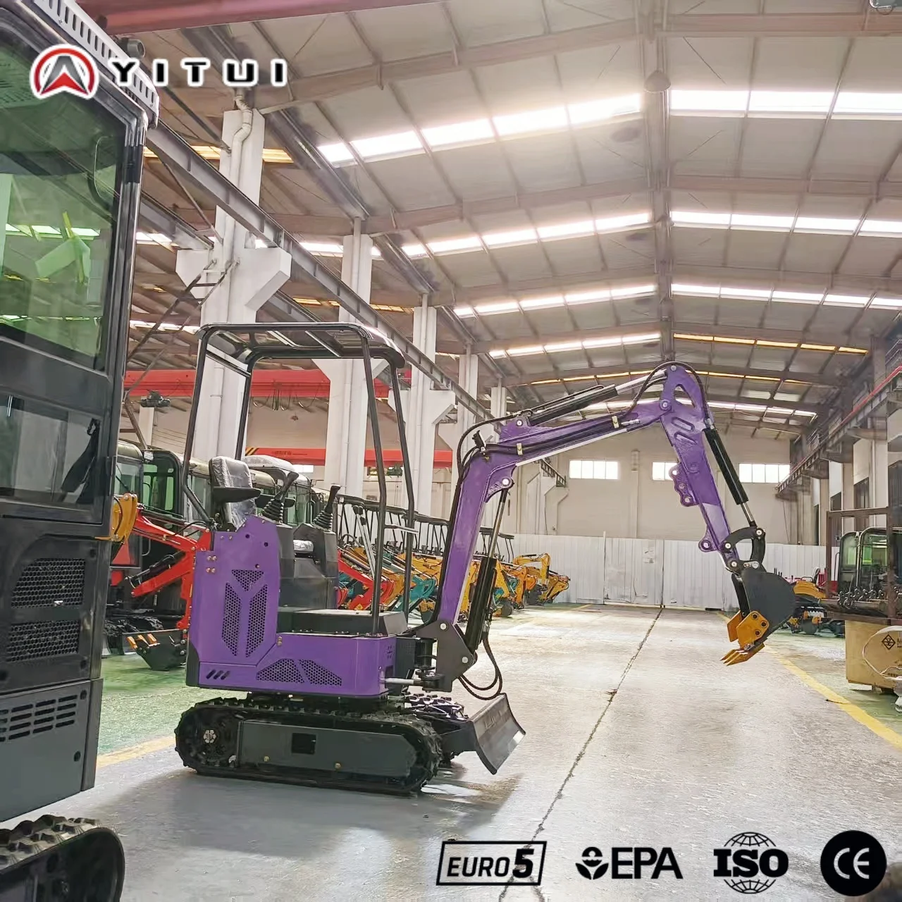 Wholesale Customized Orchard Farm Crawler Mini Excavator 2 Ton Compact Digger with Ce Epa Euro 5 Diesel Engine