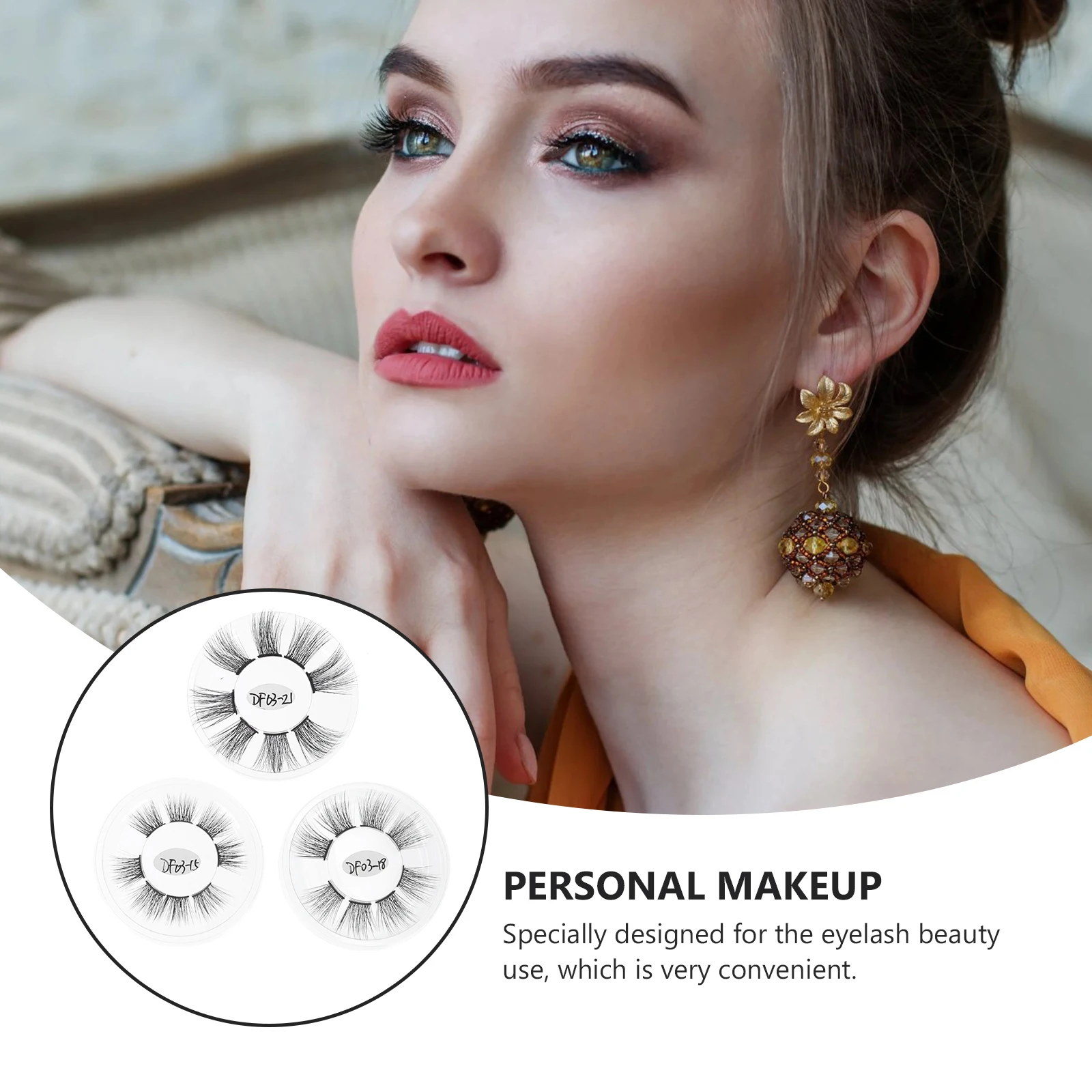 3 صناديق النساء الاقسام نوع الطبيعية مجعد الأسود الرموش الصناعية ماكياج ملحق حية وهمية الرموش مستحضرات التجميل كاذبة لاش #1