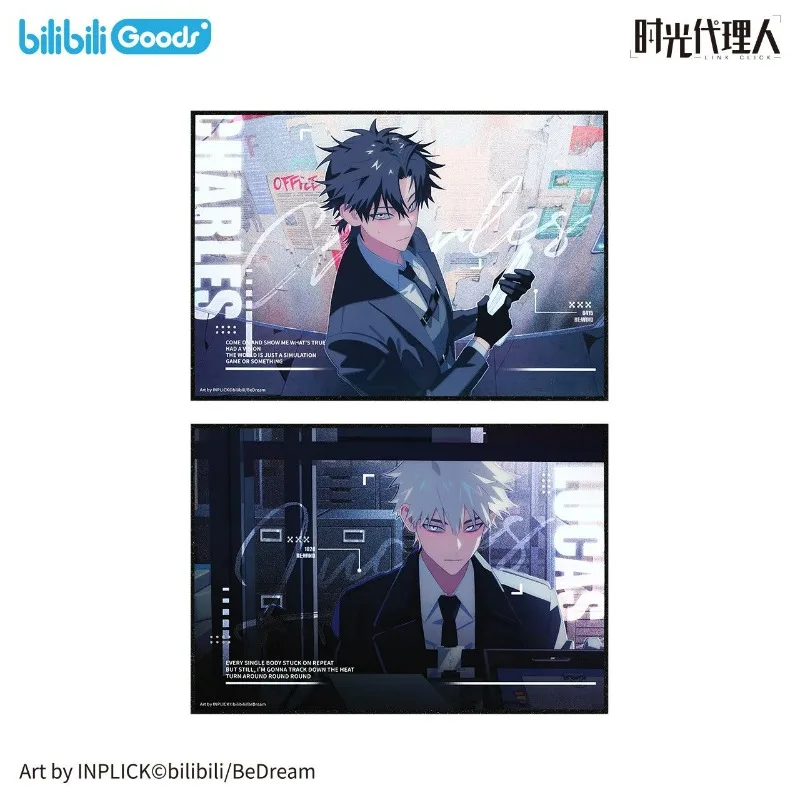 Link Click Animation Official Merch M.O.D Series RE:WIND Reflective Shikishi Lu Guang, Cheng Xiaoshi Color Paper