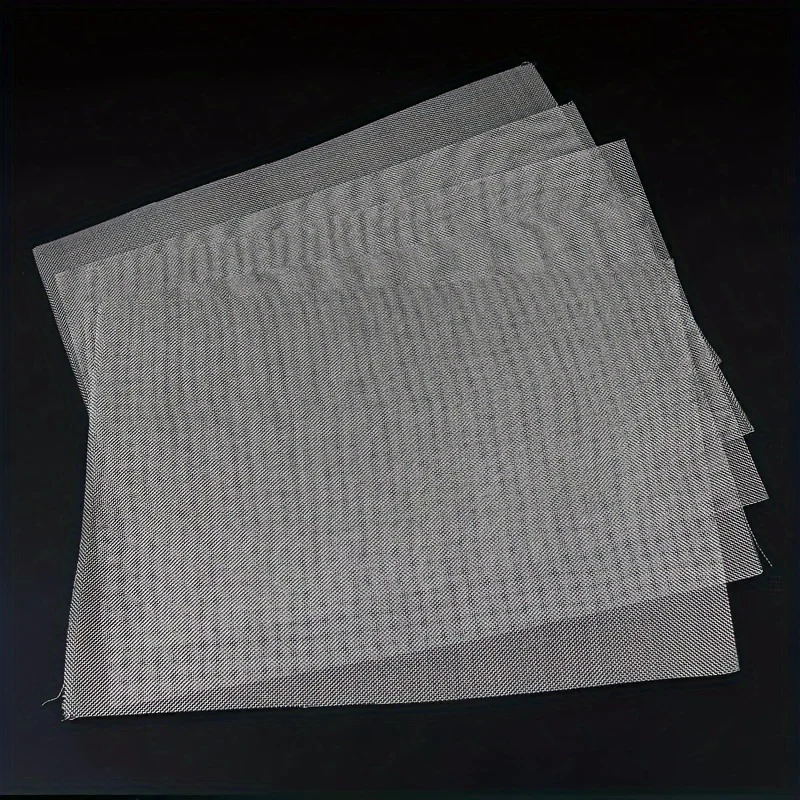 5pcs 304 Stainless Steel Mesh For Car Anti-Rodent Insect Square A4 20-Mesh Grid Filter Mesh Car Repair Tool Accessories 15X21CM