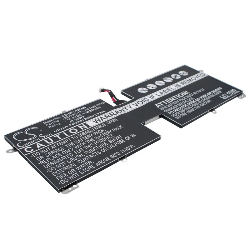 

Li-ion Notebook Battery 697231-171, 697311-001, HSTNN-IBPW, PW04XL, PWO4XL, TPN-C105 for Spectre XT TouchSmart 15-4000e