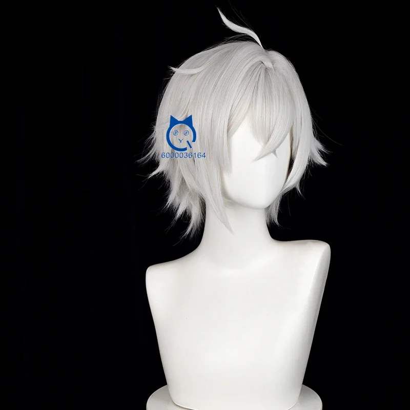 In Stock Zenless Zone Zero Game Seth Lowell Fashion Cosplay Men 30cm Short Wig Heat Resistant Synthetic Hair for Comic Con Party