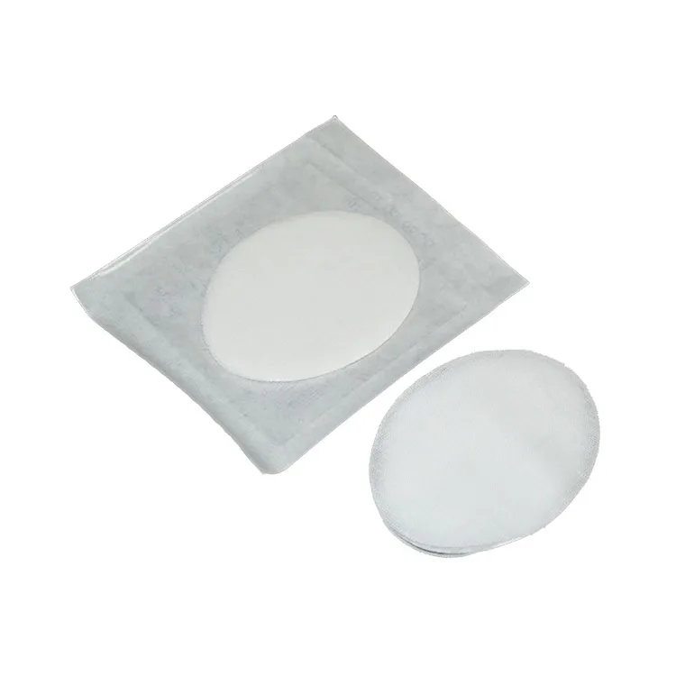 adhesive medical sterile non woven disposable  cotton eye pad