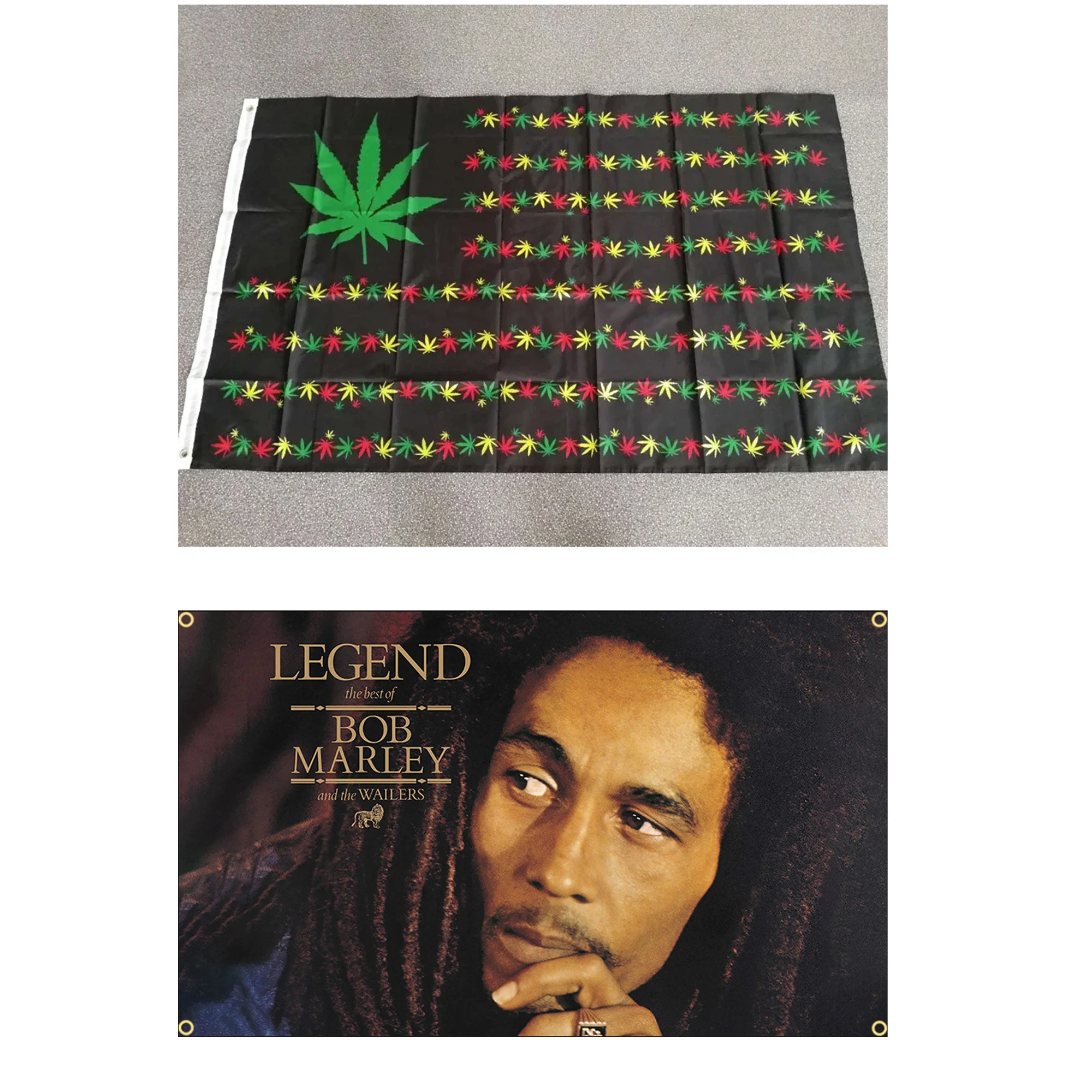 BOB Marley Reggae Rasta Hippie Band Flag Tapestry 60x90cm 90x150cm Polyester Printed  Band Poster Banner for Decor Outdoor Home