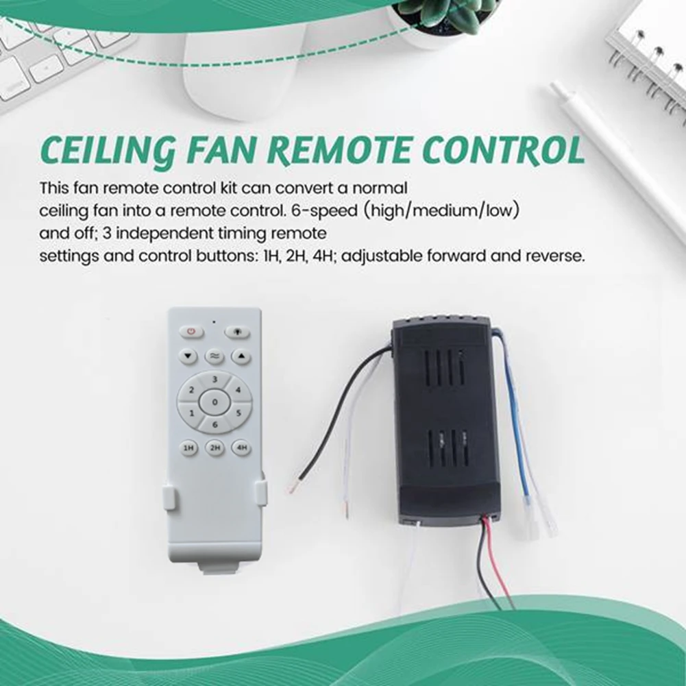 #54V Ceiling Fan Remote Control Kit 50w Dc Fan Light Driver Controller,fan controller,(Plastic)