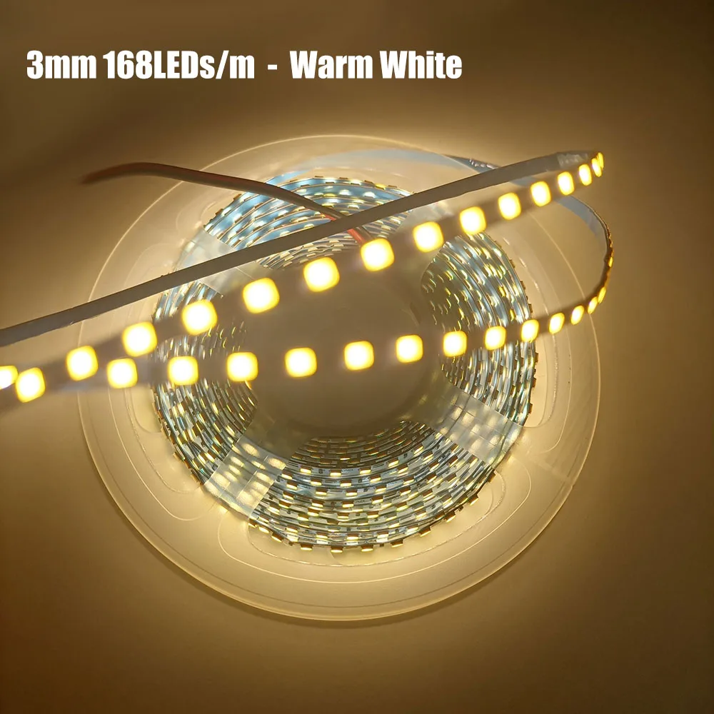 Super Bright Led Strip Light SMD 2025 5m White LED Strip Tape Diode 312LED 624LED IP20 NO Waterproof Lamp Lights Strips DC12V