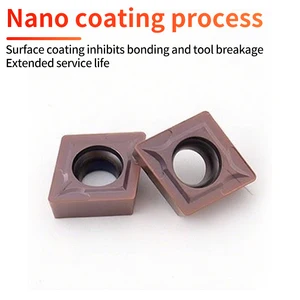 VOKET CNC boring insert CCMT060204/09T308 LF6018 stainless steel inner hole diamond insert