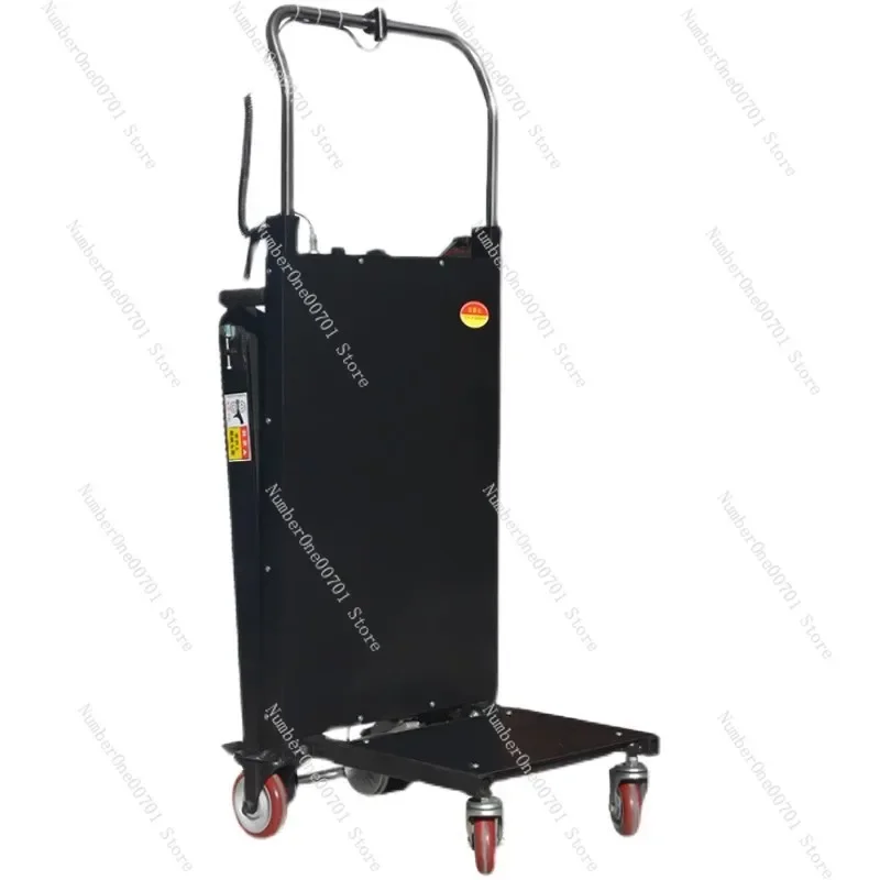 400KG Electric Stair Climbing Vehicle Cargo Handling Cart Crawler-Type Up And Down Folding Hand Trolley 48V 72AH 150/250/350KG