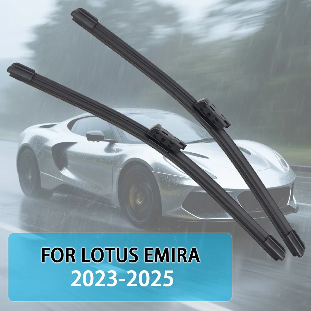 

Для Lotus Emira 2023-2025 24 ''+ 24'' щетка стеклоочистителя автомобиля передние дворники подходят кнопочный рычаг лобового стекла авто щетки стеклоочистителя